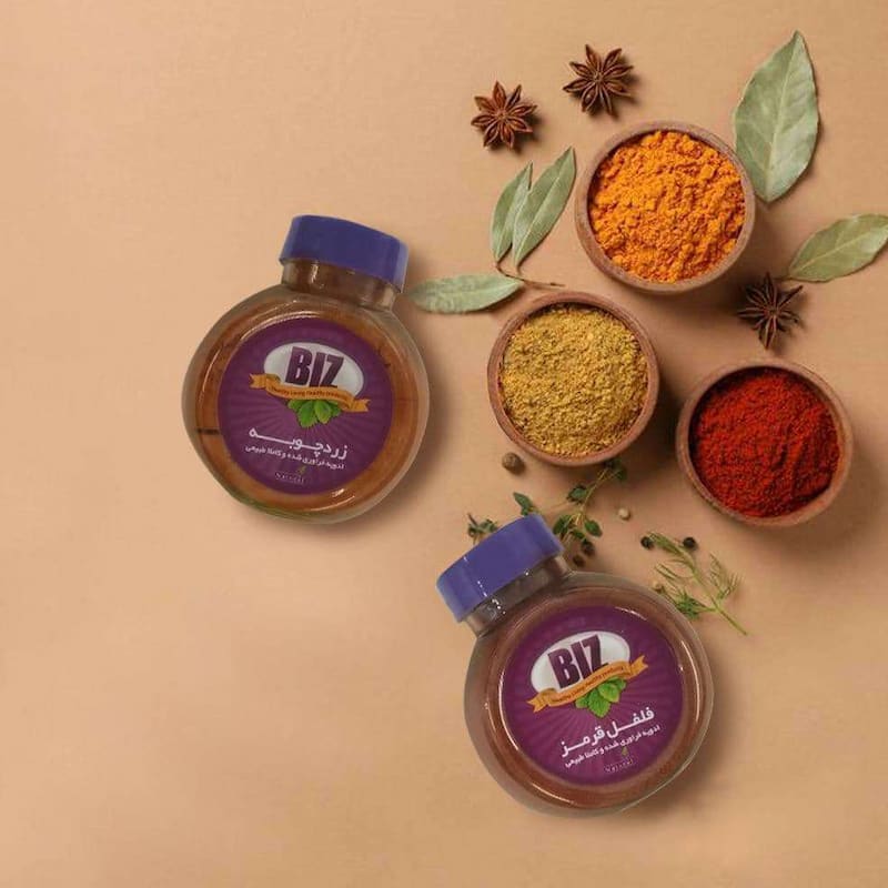 ادویه جات بیز؛ رنگ دهنده غذا ضد التهاب ضد نفخ آرام بخش دانه بندی Standard