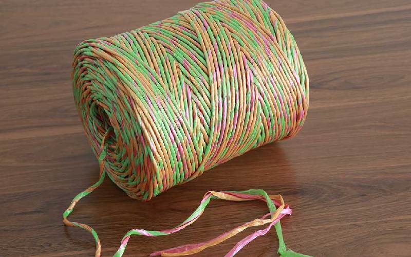 نخ بسته بندی کارتن؛ پلی اتلین پروپیلن 3 مدل ساده طرح دار تزئینی مقاوم