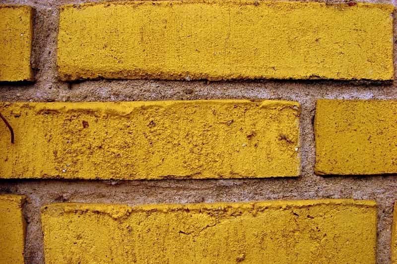 آجر سه سانتی زرد؛ نما ساختمان فاقد رنگ رفتگی کارتن (10 20 کیلویی) تولید Iran