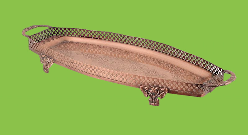 رولت خوری مسی؛ نقره ای طلایی برنزی مقاوم روکش Chrome