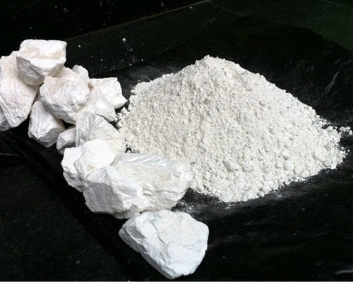 کربنات سدیم سمنان Calcium carbonate شیمیایی معدنی کریستال جامد سفید خاکستری