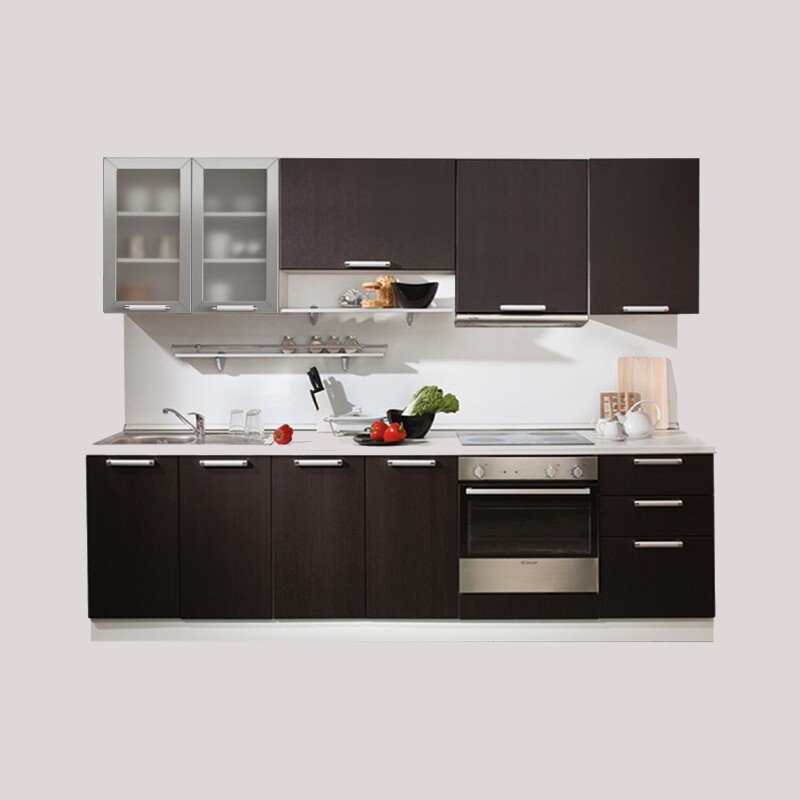 ام دی اف اشپزخانه اپن؛ حصیری روکش پلاستیکی ضد آب MDF