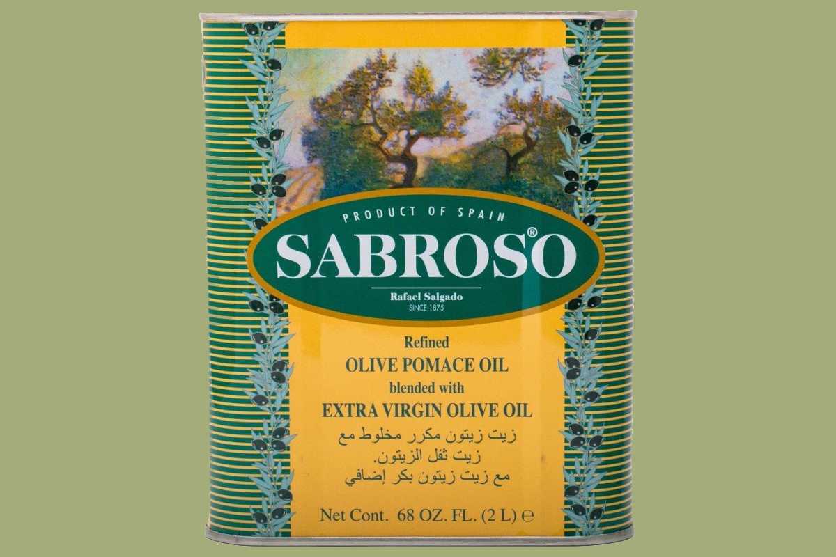 روغن زیتون sabroso؛ ارگانیک شیشه ای 2 رنگ سبز تیره روشن