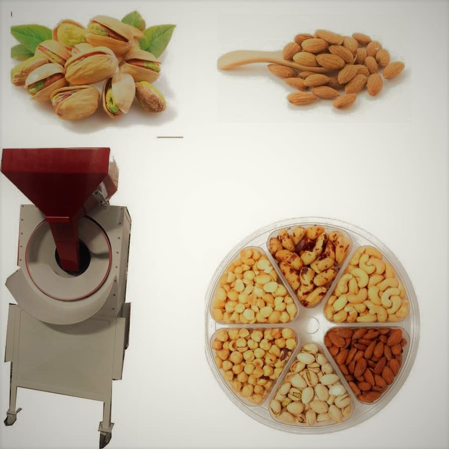 خشکبار صنعت آریا؛ شور کن بالابر نمک بسته بندی گارانتی 24 ماه مزیت کم مصرف