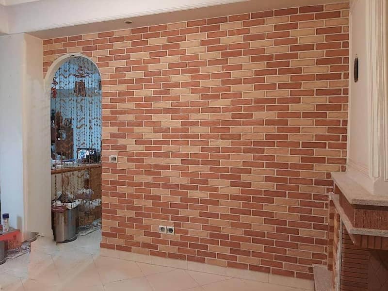 آجر نسوز هلندی (دکوراتیو) قوس کلید بلوک 74 عدد سبک پایدار