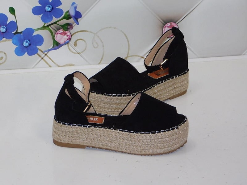 صندل مجلسی مدل جدید؛ مجلسی پاشنه دار 3 جنس چرم کنف تلق