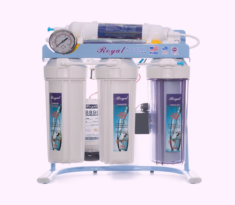 دستگاه تصفیه آب خانگی رویال؛ دیواری زیر سینکی پرقدرت Royal