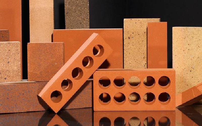 آجر سه سانتی قدیمی (پلاک) دندان موشی لب قاشقی گرد زرد قهوه ای