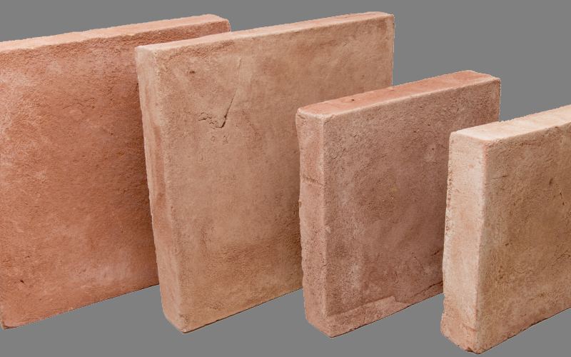 آجر نما سنتی پارس (قزاقی) خشتی قدیمی ختایی 3 رنگ گلبهی زرد قرمز