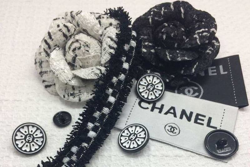 پارچه شانل مجلسی؛ فاستونی زنانه ضخیم مقاومت بالا مناسب پاییز