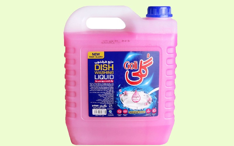 مایع ظرفشویی گلی پلاس؛ لیمویی پرتقالی غلیظ تولید Iran