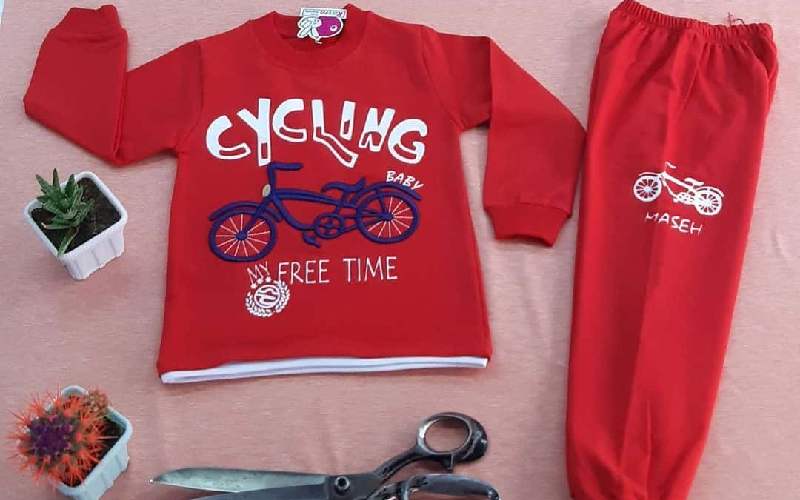 پوشاک بچه گانه باغ سیب؛ ساده فانتزی 2 جنس پنبه نخ