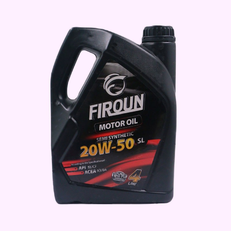 روغن موتور فیرون 20w50؛ شفاف استاندارد خالص ویسکوزیته بالا