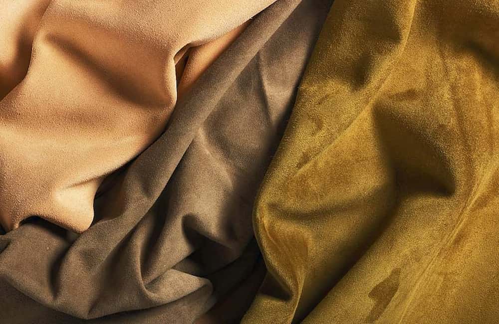 پارچه سوییت برای پالتو؛ طبیعی مصنوعی نرم بادوام 2 جنس مخملی چرم