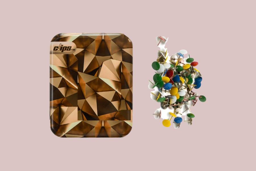 لوازم تحریر کلیپس؛ دفتر کلاسور جامدادی پوشه 2 جنس پلاستیک پارچه Clips