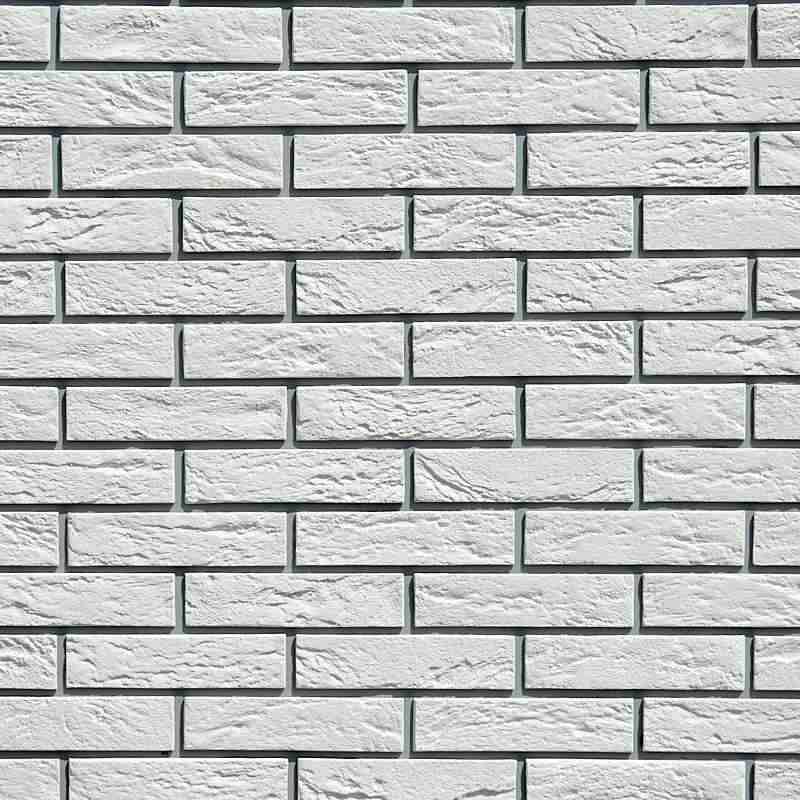 آجر نما سفید دکوراتیو؛ حصیری کرکره ای لعابی عایق حرارتی مقاوم brick