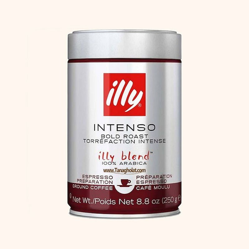 قهوه اسپرسو ایلی؛ تقویت رشد مو 2 نوع (پودری دانه ای) Caffeine