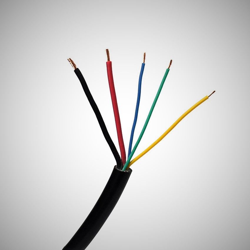 سیم افشان رسا؛ قرمز مشکی 2 مدل مسی آلومینیومی