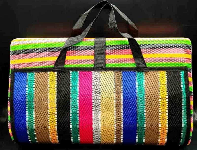 زیلو ساده (زیرانداز) دستی ماشینی 4 رنگ قرمز آبی سبز سفید