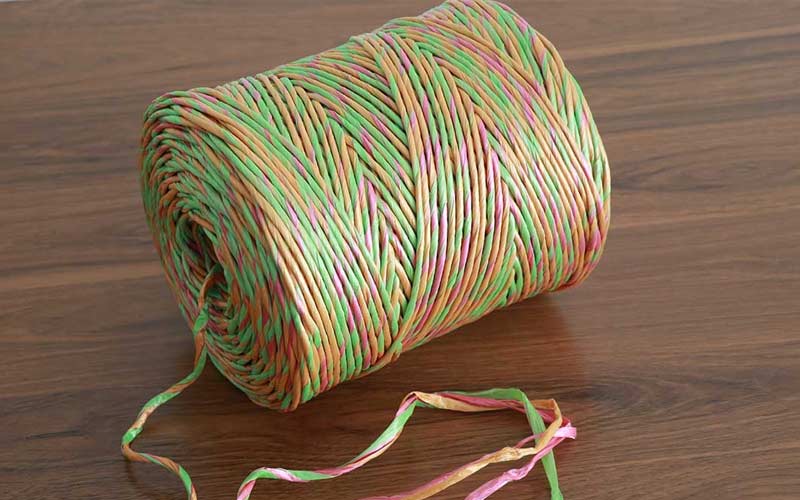 نخ پلاستیکی ضخیم؛ پلی اتیلن پلی پروپیلن 2 کاربرد (خانگی صنایع مختلف)