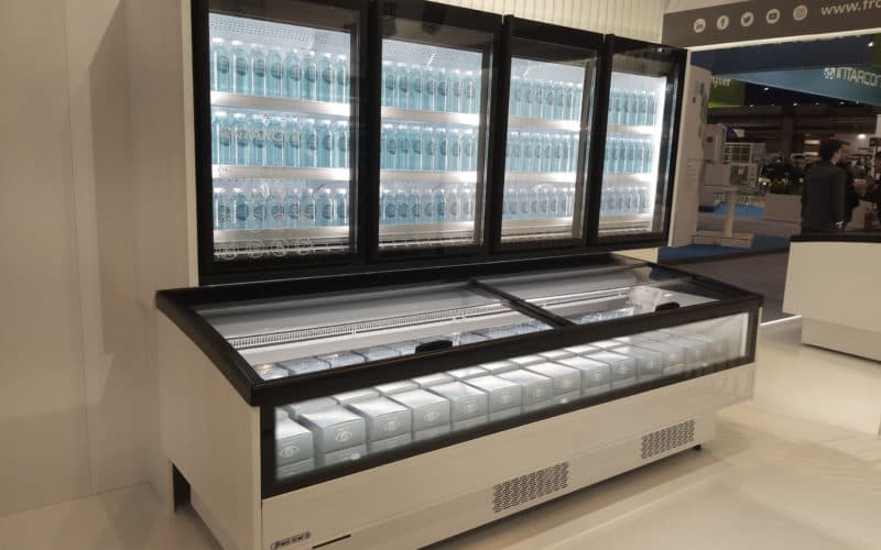 یخچال صنعتی رادسرما؛ کم مصرف 2 مدل عمودی صندوقی درب شیشه ای