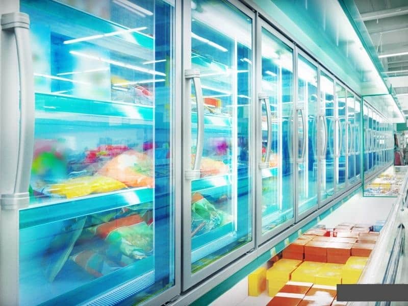 یخچال صنعتی سهند؛ ایستاده صندوقچه ای جنس استیل درب شیشه ای