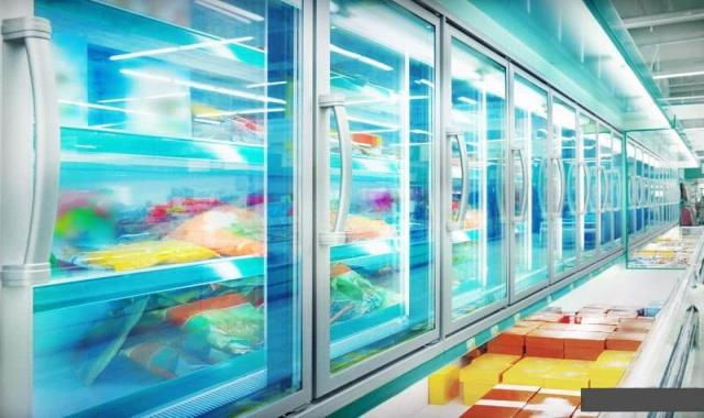 یخچال صنعتی سهند؛ ایستاده صندوقچه ای جنس استیل درب شیشه ای