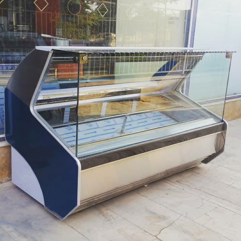 یخچال صنعتی قسطی؛ گالوانیزه دارای موتور قوی خاموش روشن automatic