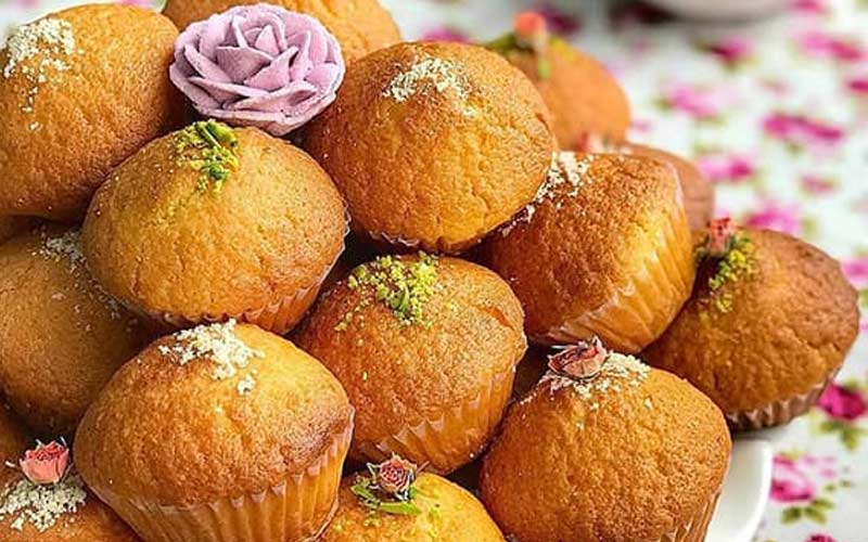 کیک یزدی شیره ای؛ شیره ای زعفرانی حاوی مواد مغذی مناسب evening meal