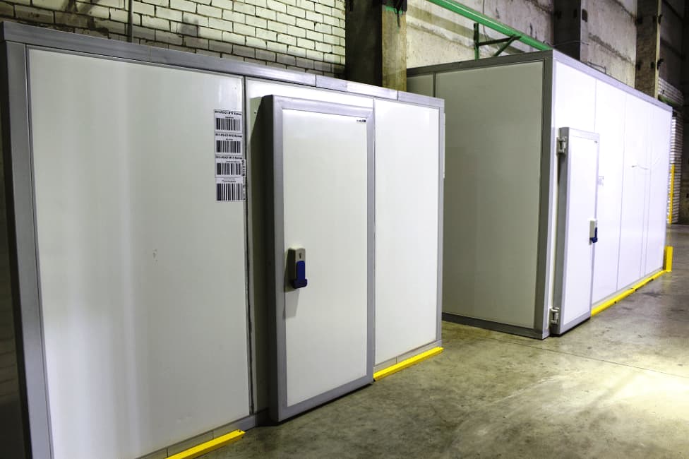 یخچال صنعتی داموس؛ مقاوم ضد زنگ 2 درب (شیشه ای فلزی) Damos