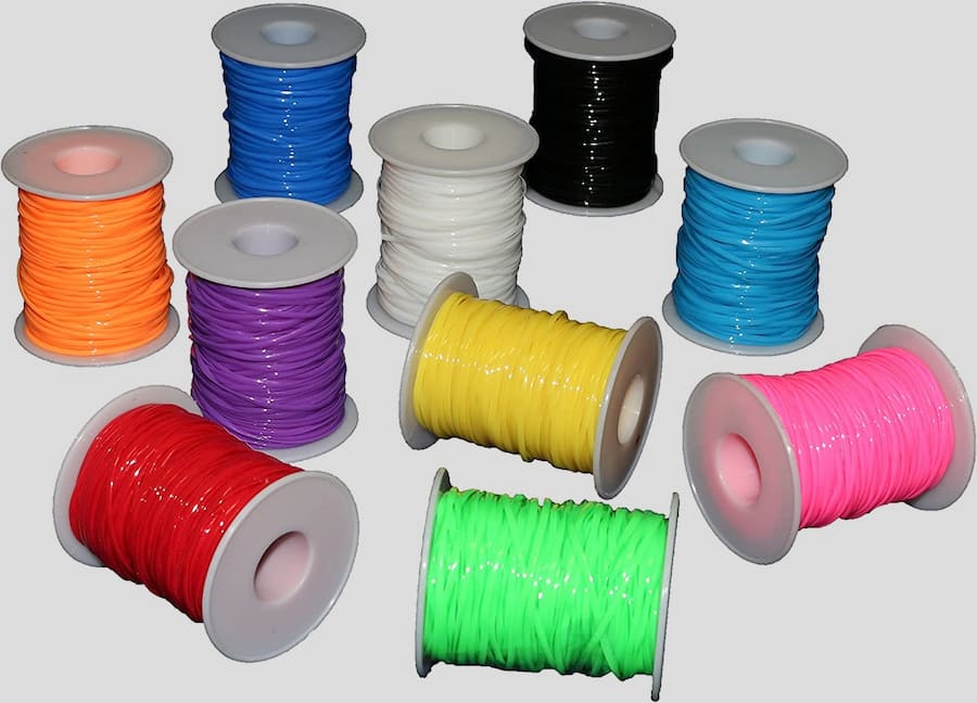 نخ پلاستیکی نازک؛ تابیده کادو گلخانه بسته بندی کلافی 500 گرمی