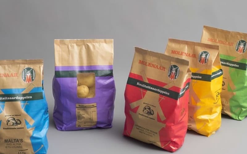 سیب زمینی بسته ای؛ دارای نشاسته افزایش نیرو حاوی پتاسیم منگنز fiber