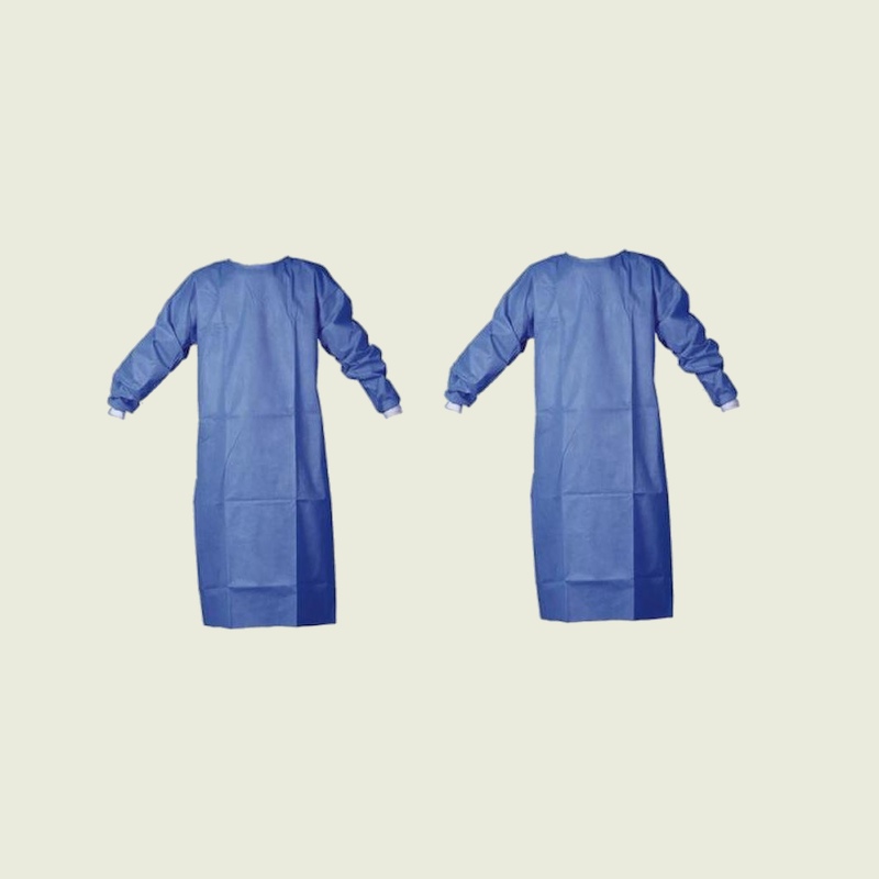 لباس بیمارستانی در تهران؛ صورتی آبی 2 جنس اسپاندکس ویسکوز