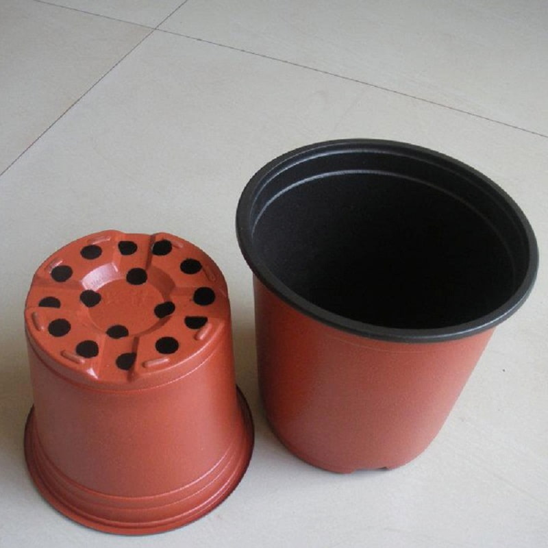 گلدان پلاستیکی سایز 8؛ سبک 2 نوع سنگی سفالی flower pot