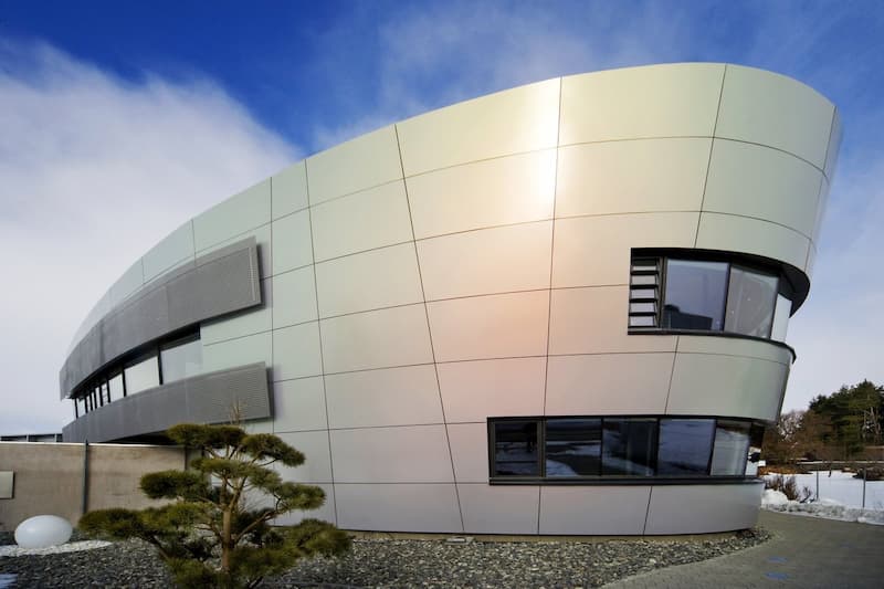 پانل کامپوزیت آلومینیوم؛ لایه پلی اتیلن مناسب ساختمان مسکونی panel