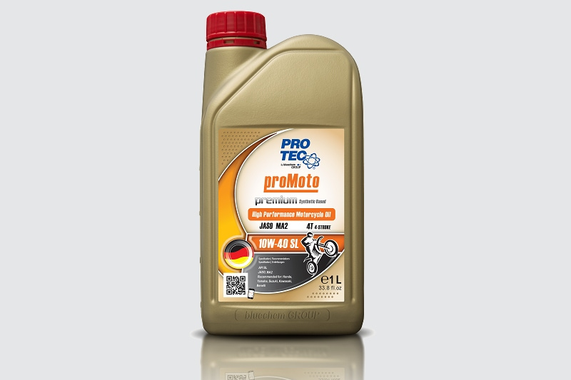 روغن موتور سیکلت پروتک 10w40؛ خودرو بنزینی کاهش اصطکاک مصرف سوخت تولید Germany