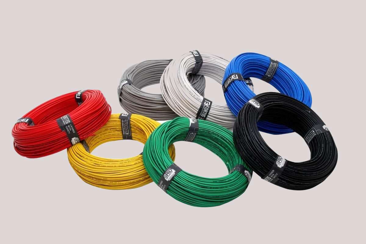 سیم افشان سایز 10؛ مقاوم برابر خوردگی انعطاف پذیر روکش PVC