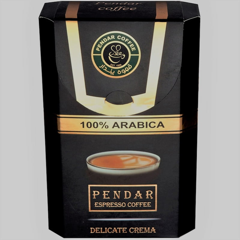 قهوه اسپرسو دبل پندار؛ عربیکا روبوستا لیبریکا تقویت حافظه چربی سوز