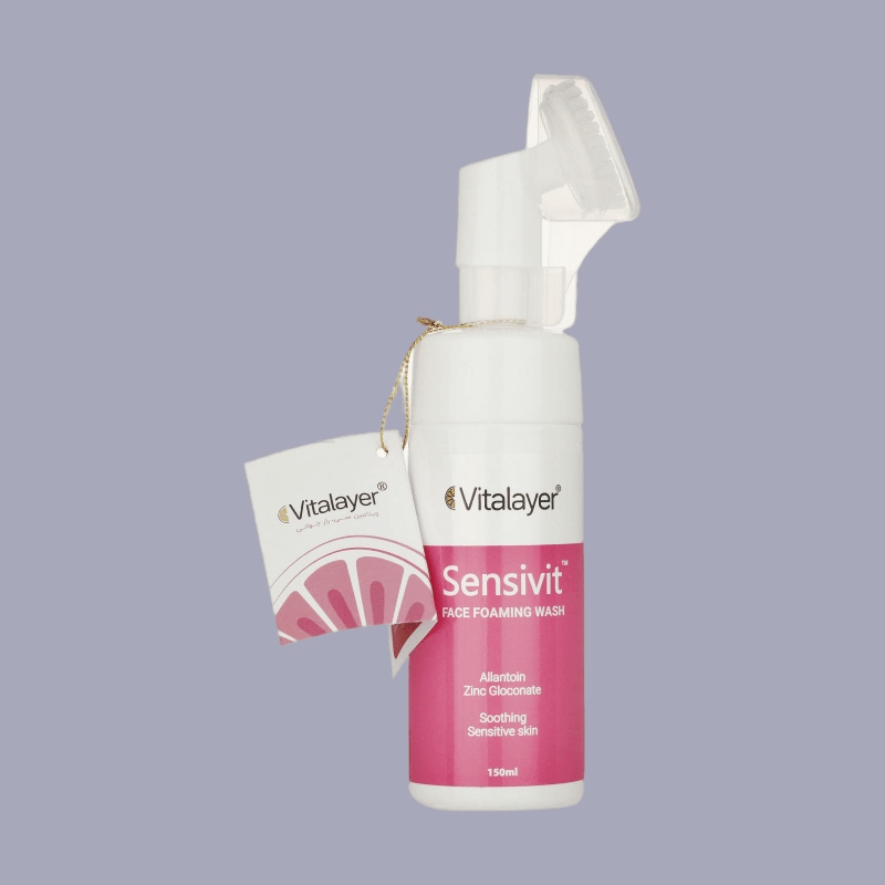 فوم شستشوی صورت ویتالیر؛ پاکسازی کلاژن سازی پوست حاوی ویتامین C