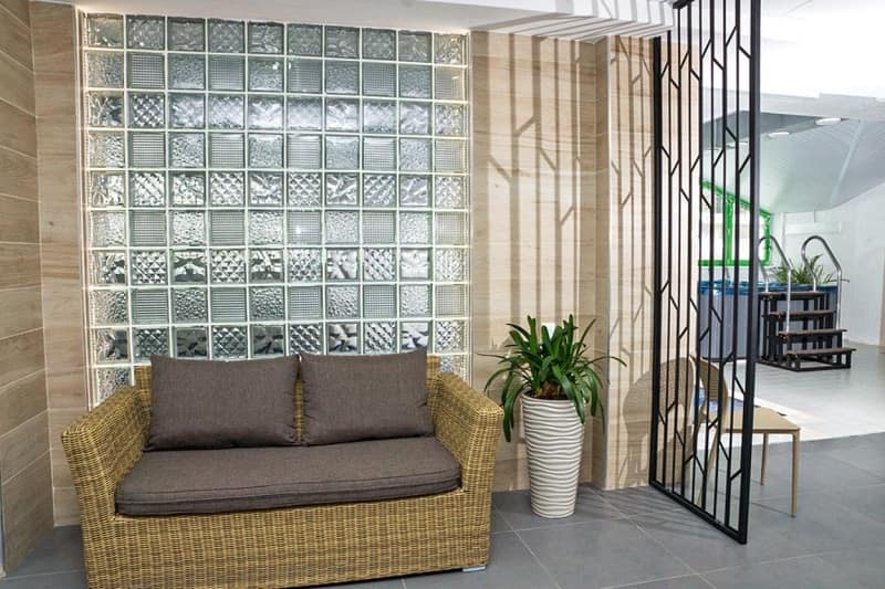 سنگ آنتیک شیشه ای؛ برجسته ساده سه بعدی 2 رنگ مات شفاف