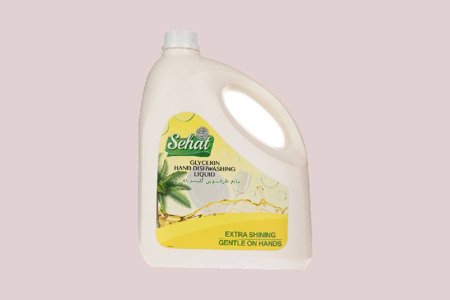 مایع ظرفشویی صحت گلیسیرینه؛ سفید کنندگی 3 رایحه لیمو نارگیل سیب Sehat