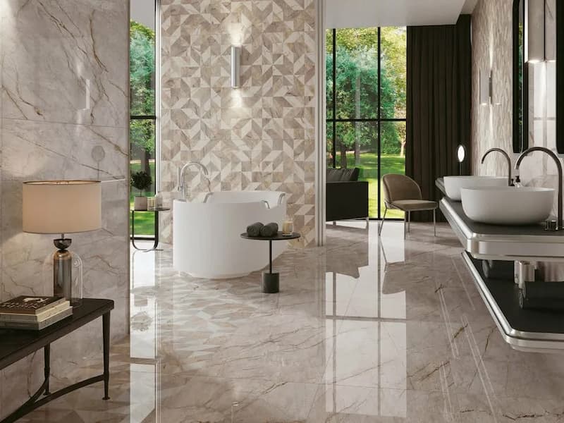 کاشی سرامیک راک؛ لعاب کاری دقیق پاکسازی راحت ابعاد (20*20)