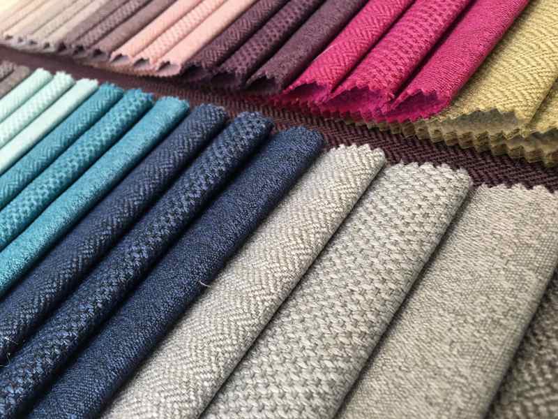 پارچه مبلی در شیراز؛ نخی نانو پشمی 2 رنگ خاکی طوسی Cloth