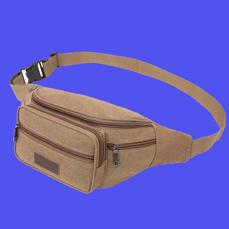 کیف کمری مردانه برزنتی؛ ضد آب نگهداری پول تلفن همراه کارت بانکی Bag
