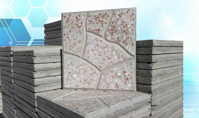 موزاییک حیاط در بندرعباس؛ مربعی مثلثی چند ضلعی ابعاد (30*30 40*40) سانتی متر