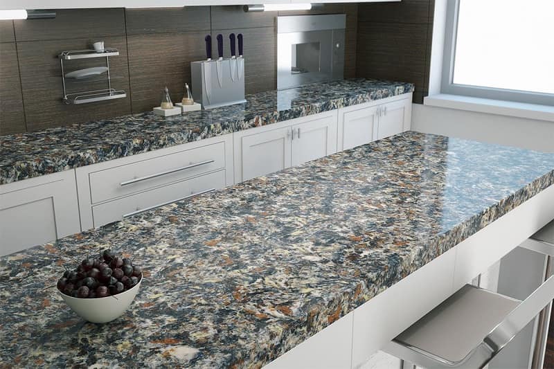 سنگ گرانیت تزئینی؛ نما ساختمان کابینت مقاوم (خاکستری سیاه) تولید America