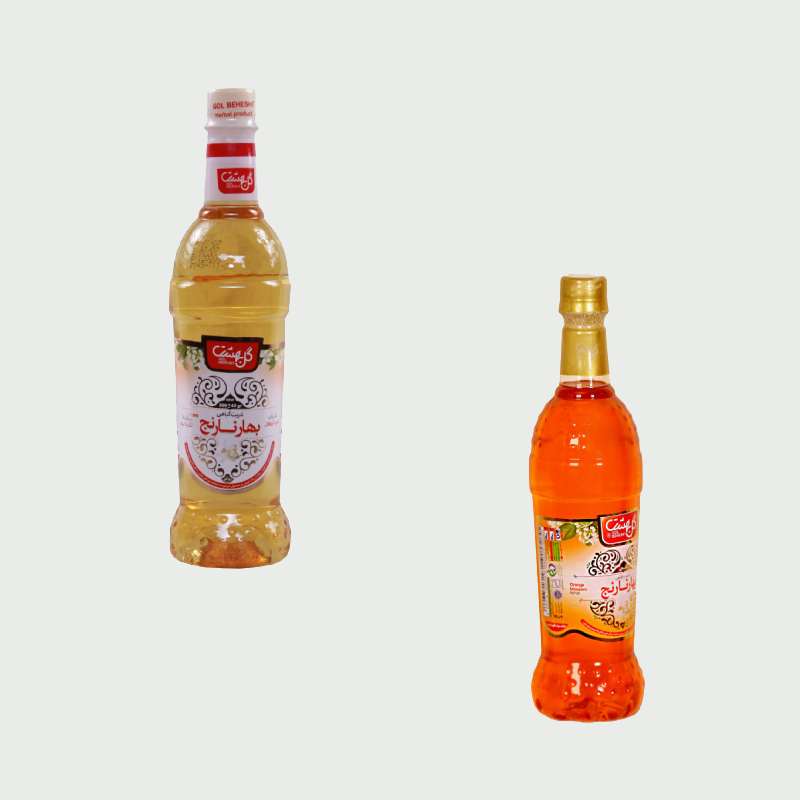 شربت بهار نارنج گل بهشت؛ آرامبخش تقویت معده رفع نفخ 1000 گرمی