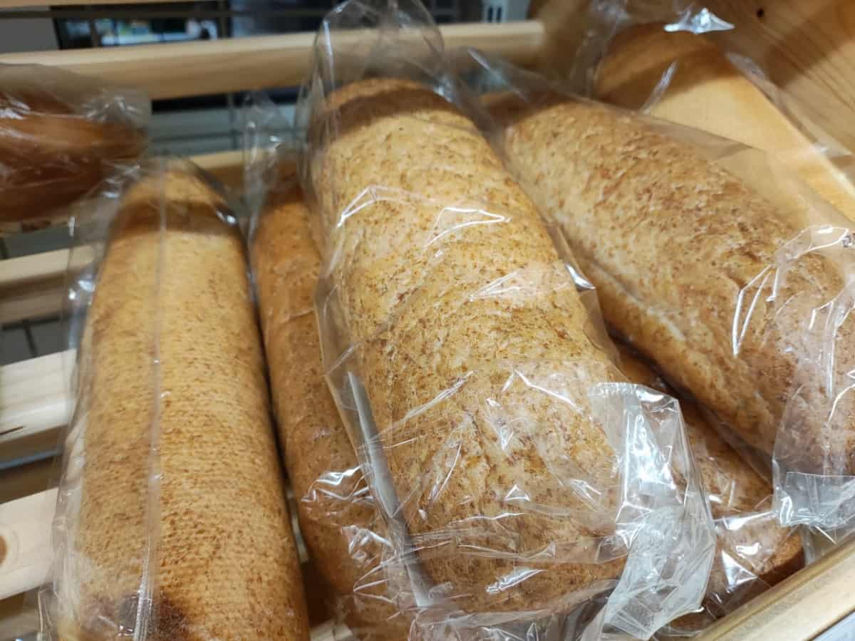 نایلون بسته بندی نان؛ شفاف بی رنگ دسته موزی سایز (40 90) سانتی متری