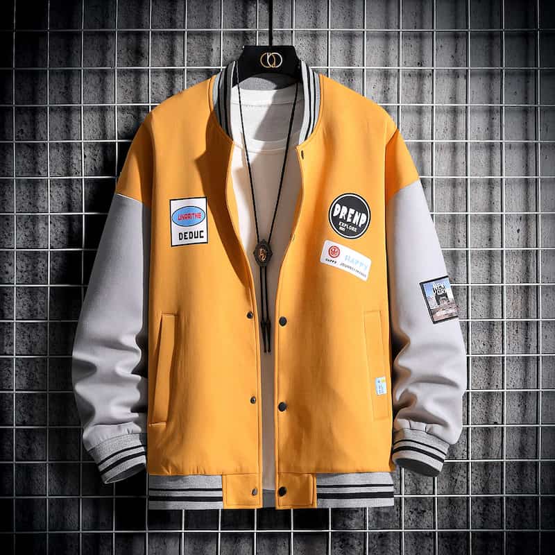 کاپشن مردانه پارچه ای؛ پشم شیشه سبک مشکی خاکستری jacket