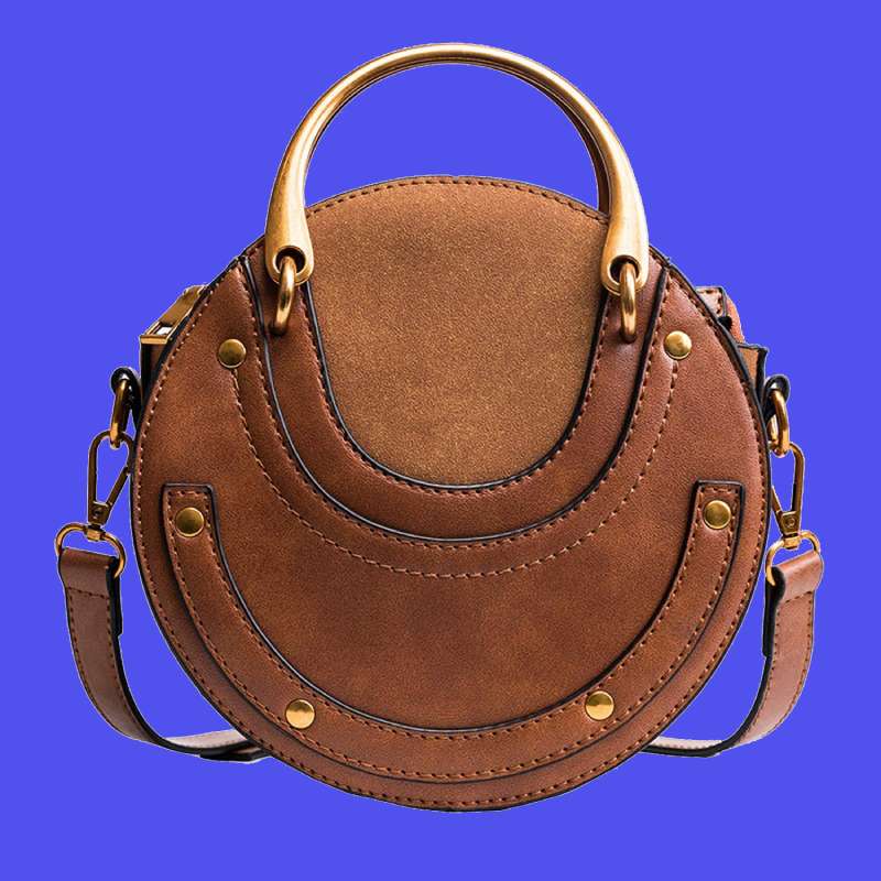 کیف گرد مکرومه؛ آستر کشی 2 نوع (زیپی دکمه ای) تنوع رنگ کیفیت